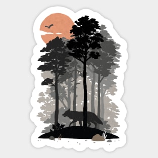 Woodlands Sticker